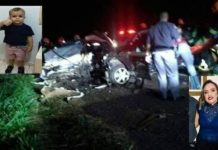 Mãe, filho de 4 anos, e casal morrem em acidente na Júlio Budisk, em Alfredo Marcondes