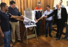 Defesa Civil inaugura obras de recuperação da ponte sobre o Córrego Canguçu em Sagres