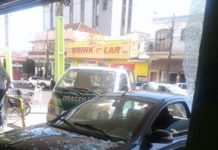 Idosa confunde pedais e invade supermercado em Dracena