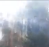 Fogo atinge antiga linha férrea no jardim Vera Cruz, é a segunda vez em uma semana