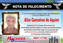 Falecimento 22/08/19