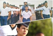 Aspirante a Oficial da Polícia Militar comanda Pelotão em Escola que se formou