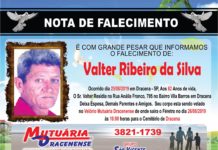 Nota de falecimento 25/08/19.