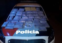 Polícia Militar prende dois homens em Osvaldo Cruz por Tráfico Internacional de Drogas