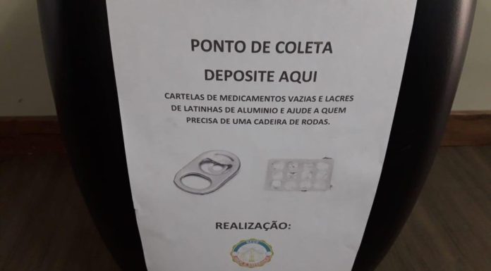 Campanha realiza o recolhimento de cartelas vazias de medicamentos na região de Presidente Prudente