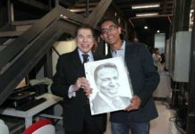 Desenhista de Nova Andradina participa do Programa Silvio Santos