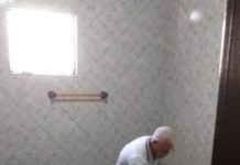 Idoso aponta local em banheiro onde enterrou corpo de mulher em MT após confessar crime 24 anos depois