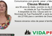 Falecimento 27/09/19