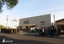 Lions Club de Dracena Cinquentenário realiza ato solene na sede da OAB em homenagem a Semana da Pátria