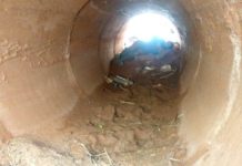 Homem que estava desaparecido há quatro meses é localizado debilitado dentro de galeria de concreto na área rural