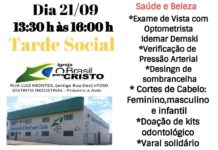 Igreja “O Brasil para Cristo” promove tarde social