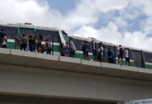 VLTs (Trens) batem de frente e deixam 37 feridos em Fortaleza