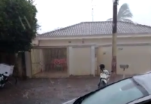 Promissão teve Chuva de Granizo na tarde de hoje