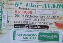 Vem ai o 6º Chá da AVAHU
