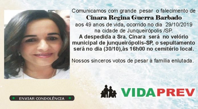 Falecimentos 30/10/19
