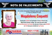 Falecimento 01/10/19