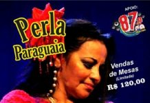 Cantora Perla Paraguaia estará em Dracena neste sábado