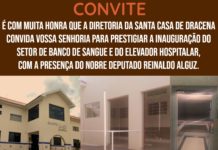 Santa Casa de Dracena anuncia a inauguração do Banco de Sangue e Elevador Hospitalar