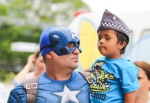 Polícia Militar visita Hospital Regional do Câncer de Presidente Prudente e faz a Festa das Crianças