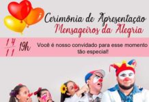 Mensageiros da Alegria participam de cerimônia na Igreja Missões Mundias do Brasil