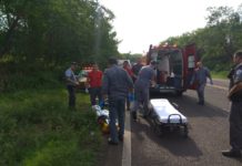 Estouro de pneu leva motociclista a se desequilibrar e a cair na Rodovia Comandante João Ribeiro de Barros