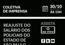 Governador João Doria anuncia aumento para Policiais nesta quarta-feira
