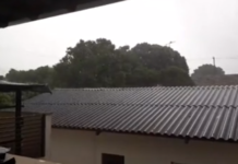 Chuva na tarde desta segunda-feira em Dracena