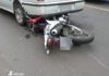 Acidente entre Motocicleta e Veículo na avenida Presidente Vargas