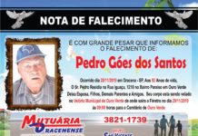 Falecimento 29/11/19