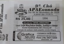 9º Chá Beneficente da APAE de Dracena acontece neste sábado (9)