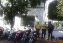 Operação conjunta apreende motocicletas estacionadas irregularmente na área central de Presidente Prudente