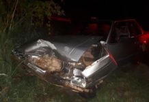 Batida entre dois veículos deixa homem gravemente ferido em Osvaldo Cruz