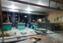 Veículo invade loja de Supermercado em Tupi Paulista e foge em seguida