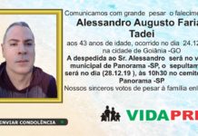 Falecimentos 27/12/19