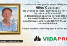 Falecimentos 19/12/19