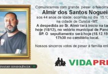 Falecimento 18/12/19