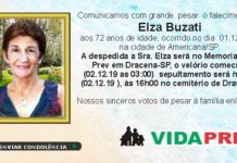 Falecimento 01/12/19