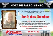 Falecimentos 17/12/19