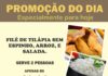 Hoje tem promoção no Pesqueiro Neves