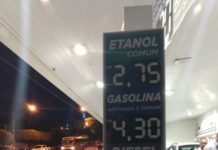 Preço do Etanol baixa em até 6% em alguns postos de Dracena