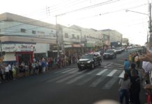 Polícia Civil participa de desfile em comemoração aos 74 anos de Dracena