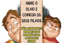 Abra o Olho e corrija os seus Filhos