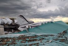 Mulher morre após queda de hangar no Aeroporto de Araçatuba