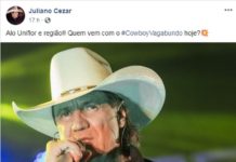 Cantor sertanejo Juliano Cezar morre depois de infarto durante show em Uniflor, no norte do Paraná