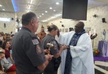 Polícia Militar participa de Missa em comemoração aos 74 anos de Dracena