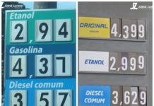 Preços dos Combustíveis sobem em Dracena