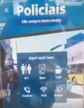 Casa Americana de Dracena inova e convida policiais para um cafézinho