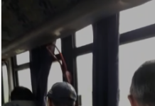 Reclamação da População: Ônibus com pacientes da saúde chove mais dentro que fora