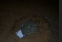 Reclamação da População: Rua Maracaju esquina com a Brasil, saída para a Pousada Bom Samaritano