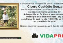 Falecimento 13/01/20